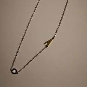 A initial necklace